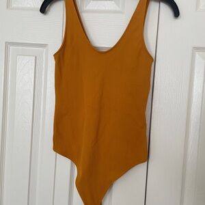 Women’s Mustard Yellow Bodysuit